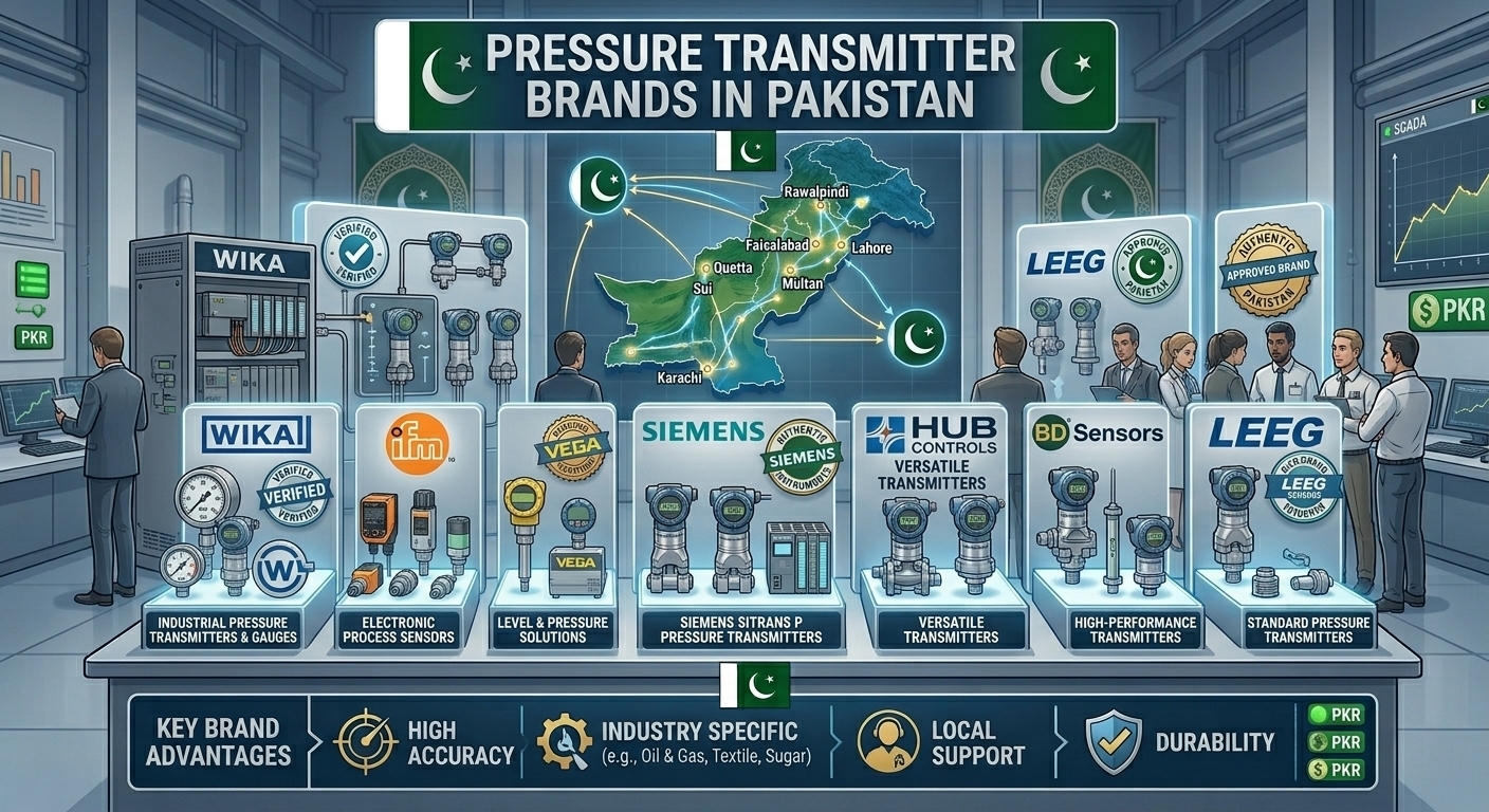 Pressure Transmitter Brands in Pakistan - PAKCIA